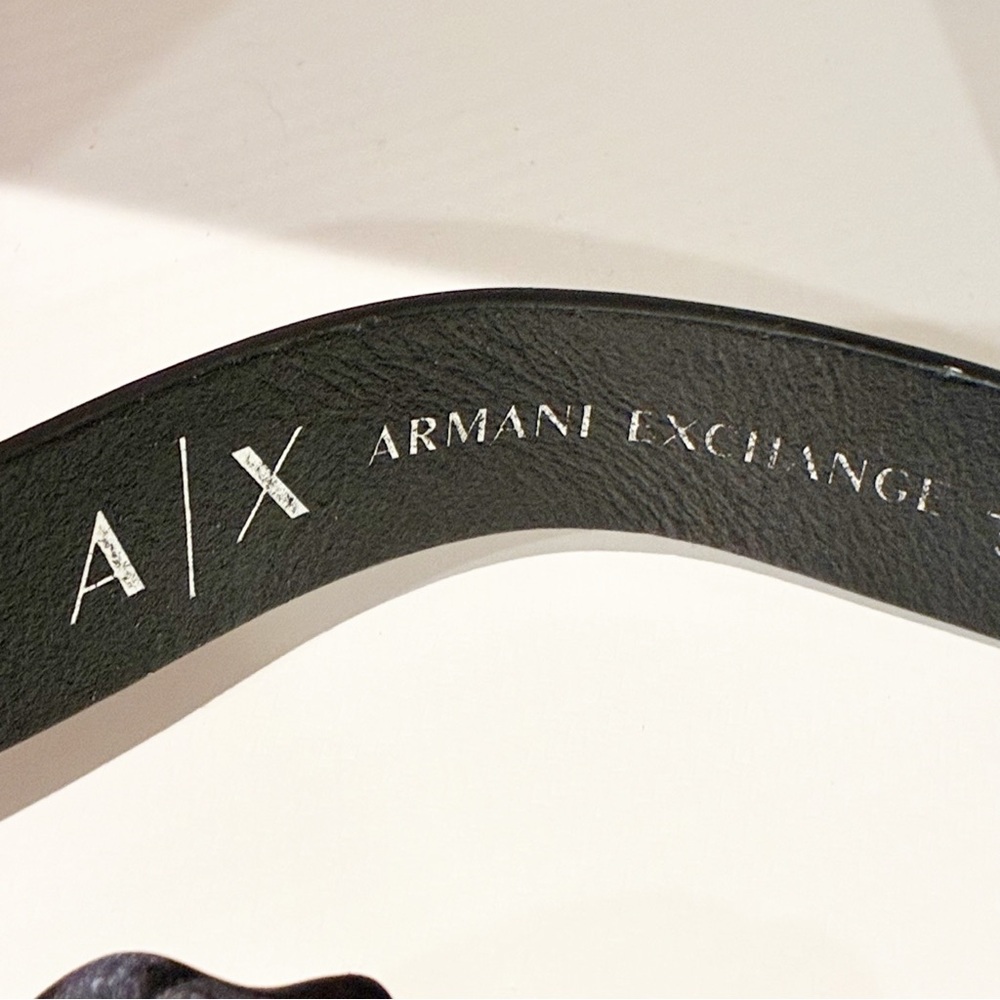 Armani Exchange Perfect Rectangular 1.4" Buckle B… - image 2